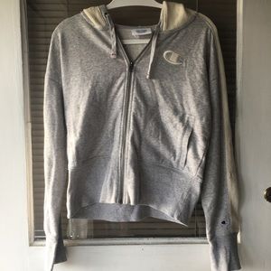 Champion Heritage Hoodie with Herringbone Detailing Size S (Full Zip)